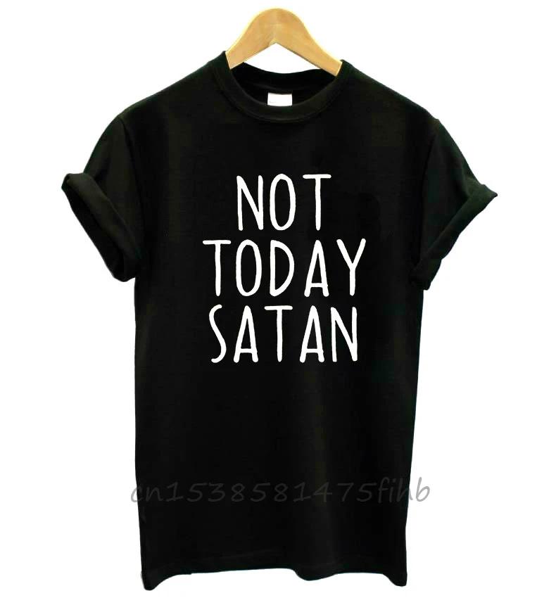  ƴմϴ Satan Letters Print Women T Shirt No Fade Premium Tshirt For Lady Girl Woman T-Shirts Graphic Top Tee 